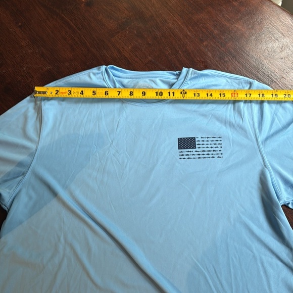 Vapor Apparel USA Fishing T-shirt (Large) - Picture 4 of 5